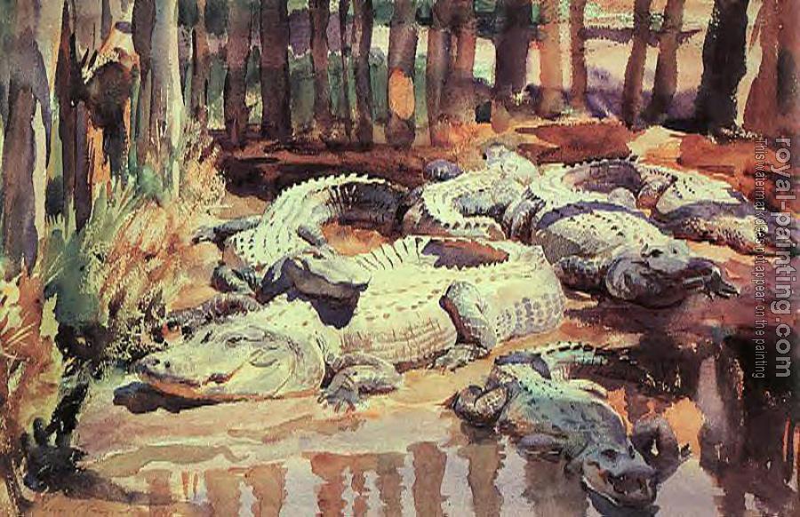 John Singer Sargent : Muddy Aligators